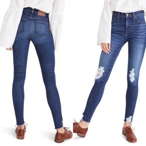Made well 9 inch High Rise Skinny Jeans